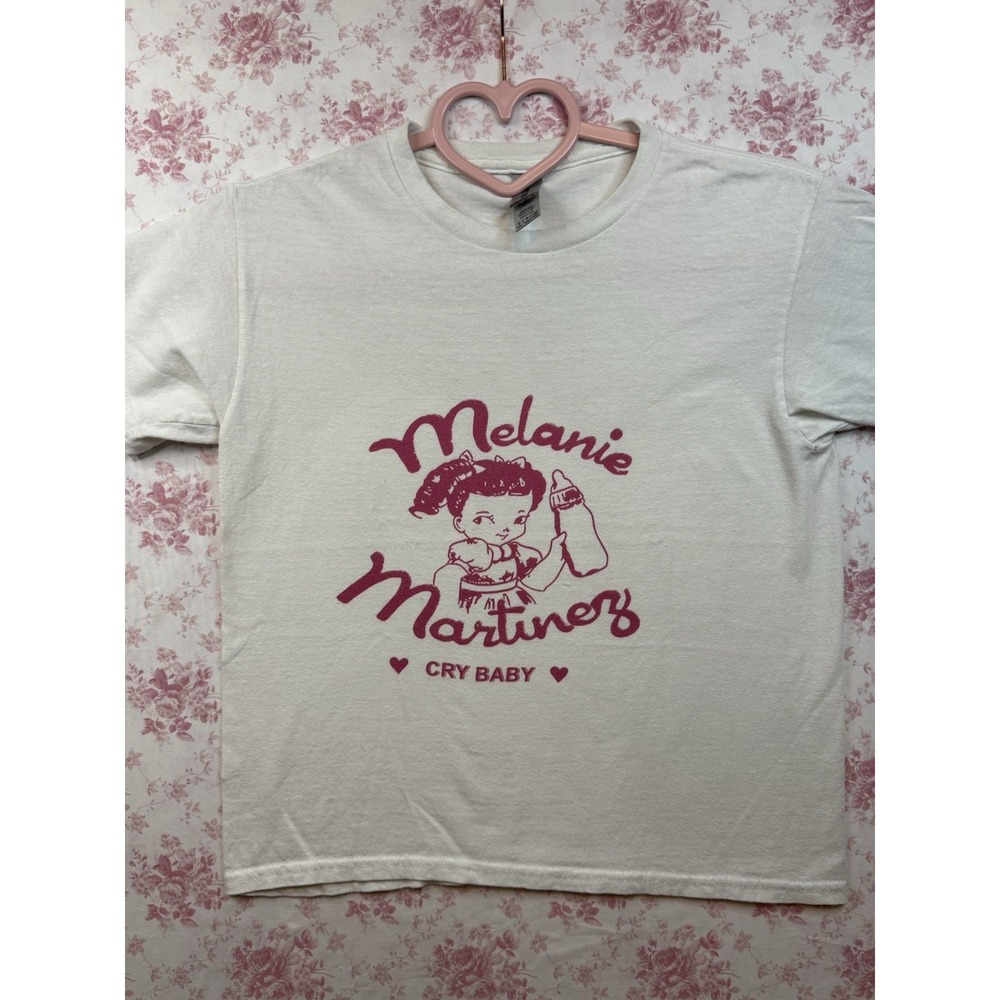Melanie Martinez Cry Baby Graphic T-Shirt White Size Small